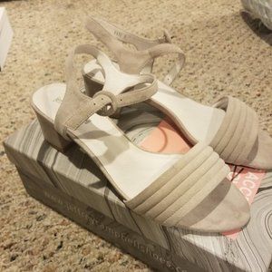 Jeffrey Campbell Faye Suede Sandals/Heels 9